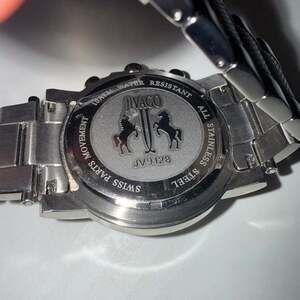 Jivago JV9128 Swiss Parts Movement Professional Stainless Steel Chronograph Watc